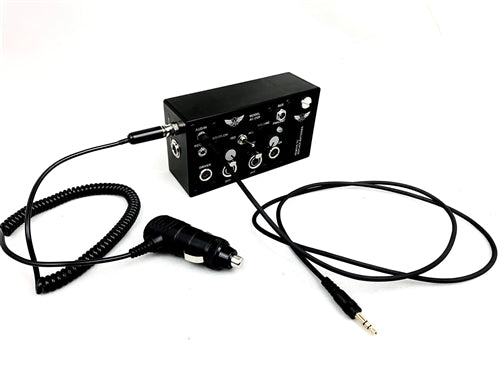 Portable (2) Person Intercom W/ (2) DIGITAL S9 Helmet Kits