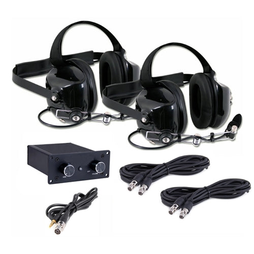 Two Place Off Road 550 Intercom w/ 2 Behind-the-Head Headsets