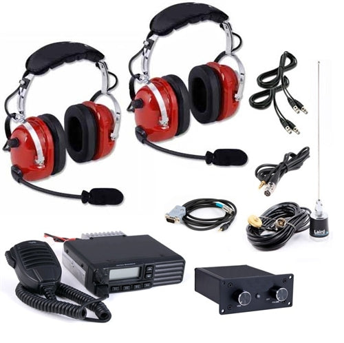 Two Place Off Road 550 Intercom System with 2 Way 50 Watt Mobile Radio