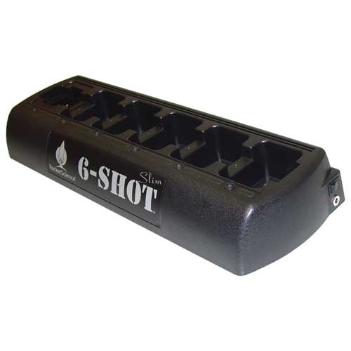 6 Shot Multi Radio Slim Rapid Charger