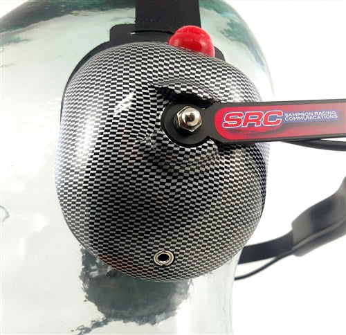 Carbon Checker Series BTH Crew Chief Headset w/ Flex Boom