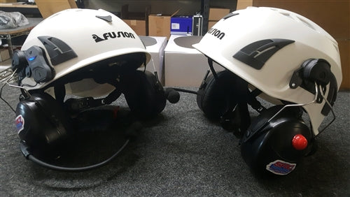Type 1, Class-E 2-way Hard Hat with Bluetooth (Made in USA)