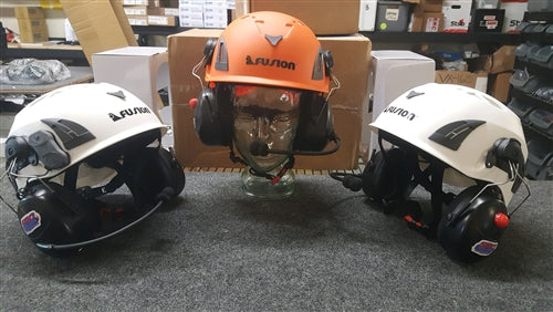 Type 1, Class-E 2-way Hard Hat with Bluetooth (Made in USA)