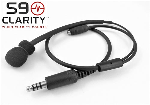 IMSA Straight Cord Helmet Kit w/ S9 Mic and 3.5 Jack