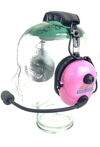 PINK Over-the-Head Headset w/ Flex Boom & S9 Mic