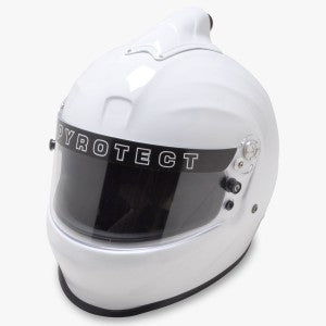 Pyrotect Pro Sport Full Face Top Forced Air White