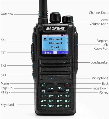 Digital Radio SRC- Baofeng DM-1702 Dual Band