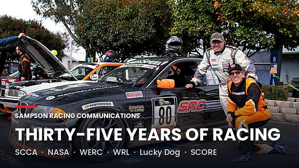 Sampson Racing Communications - thirty-five years of racing with SCCA, NASA, WERC, WRL, Lucky Dog and SCORE