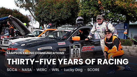 Sampson Racing Communications - thirty-five years of racing with SCCA, NASA, WERC, WRL, Lucky Dog and SCORE