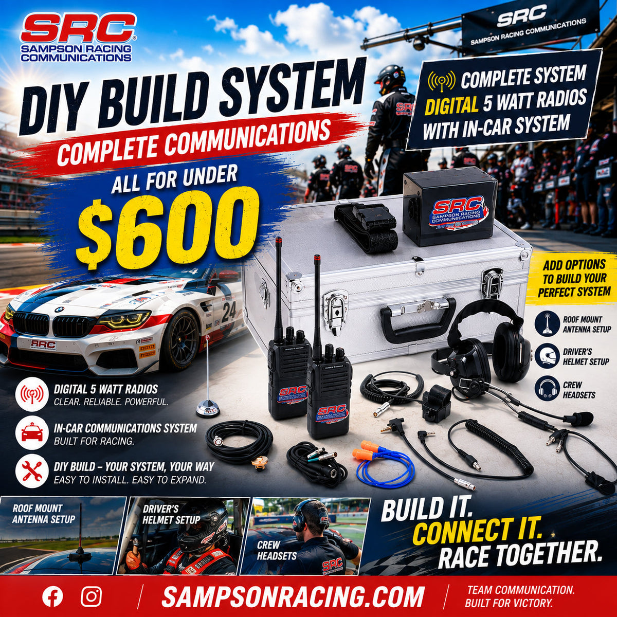 Drift Car Communication Systems