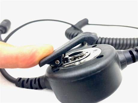 Motorola Coil Cord Inline PTT Driver or Fueler