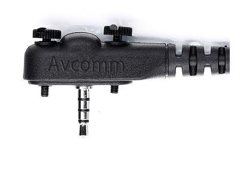 Crew Headset to Coil Cord Vertex/ Motorola Single Pin