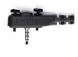 Crew Headset to Coil Cord Vertex/ Motorola Single Pin