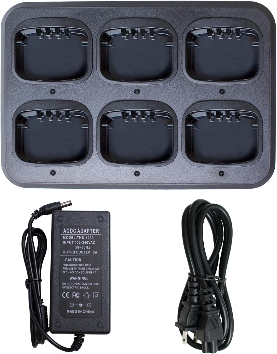 Motorola CP100 6 Bank Rapid Charger