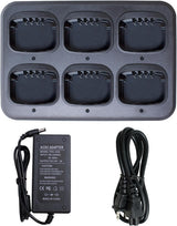 Motorola CP100 6 Bank Rapid Charger