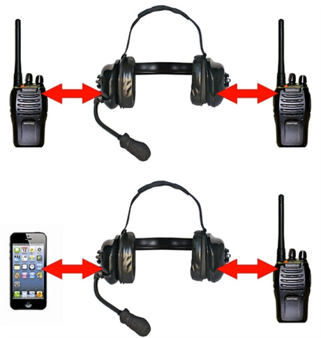 Bluetooth Team Owner BTH Dual Radio Headset