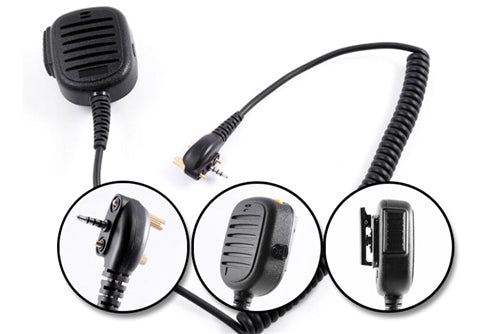Hand Mic for Motorola EVX or Vertex Single Pin Bolt On Handheld