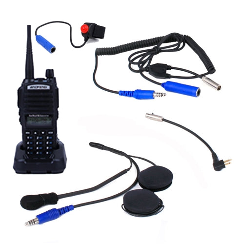 Off Road Motorcycle Radio 2 way Communication Package