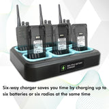 Motorola CP100 6 Bank Rapid Charger